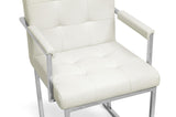 Baxton Studio Collins Ivory Mid-Century Modern Accent Chair - Dine in Style Store