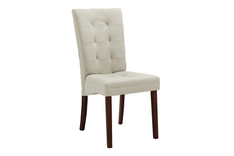 Baxton Studio Anne Beige Fabric Modern Dining Chair - Dine in Style Store