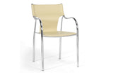 Baxton Studio Harris Ivory Modern Dining Chair - Dine in Style Store