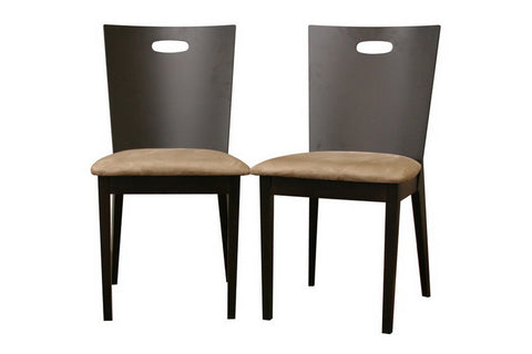 Baxton Studio Lamar Dark Brown Modern Dining Chair - Dine in Style Store