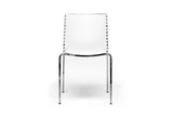 Baxton Studio Gridley White Plastic Modern Dining Chair - Dine in Style Store