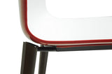 Baxton Studio Soren White and Red Modern Dining Chair - Dine in Style Store