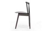 Baxton Studio Mercer Brown Wood Modern Dining Chair - Dine in Style Store