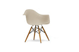 Baxton Studio Pascal Beige Plastic Mid-Century Modern Shell Chair - Dine in Style Store