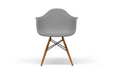 Baxton Studio Pascal Grey Plastic Mid-Century Modern Shell Chair - Dine in Style Store