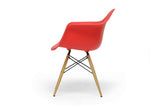 Baxton Studio Pascal Red Plastic Mid-Century Modern Shell Chair - Dine in Style Store