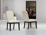 Baxton Studio Tyndall Beige Linen Modern Dining Chair - Dine in Style Store