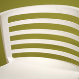 Baxton Studio Ofilia White Plastic Chair - Dine in Style Store