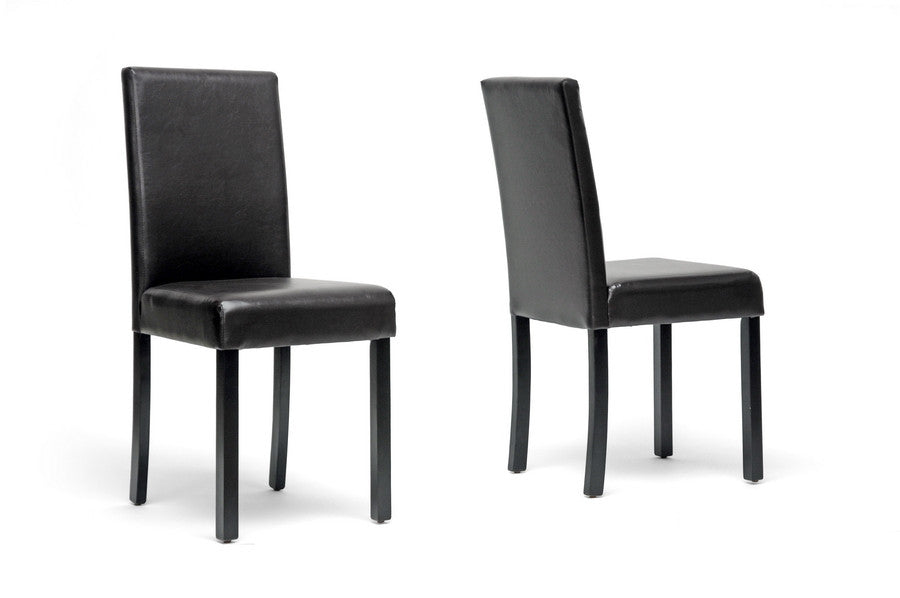 Baxton Studio Torino Dark Brown Modern Dining Chair - Dine in Style Store