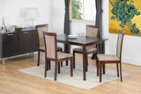 Baxton Studio Judy Dark Brown Modern Dining Chair - Dine in Style Store