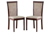 Baxton Studio Judy Dark Brown Modern Dining Chair - Dine in Style Store