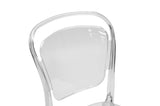 Baxton Studio Ingram Clear Plastic Stackable Modern Dining Chair - Dine in Style Store