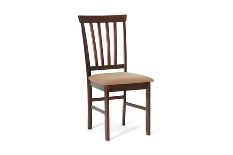 Baxton Studio Tiffany Brown Wood Modern Dining Chair - Dine in Style Store