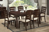 Baxton Studio Victoria 7-Piece Wood Modern Dining Set - Dine in Style Store