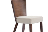 Baxton Studio Sparrow Brown/Light Brown Wood Modern Dining Chair - Dine in Style Store