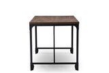 Baxton Studio Greyson Vintage Industrial Antique Bronze Home Office Wood Desk - Dine in Style Store